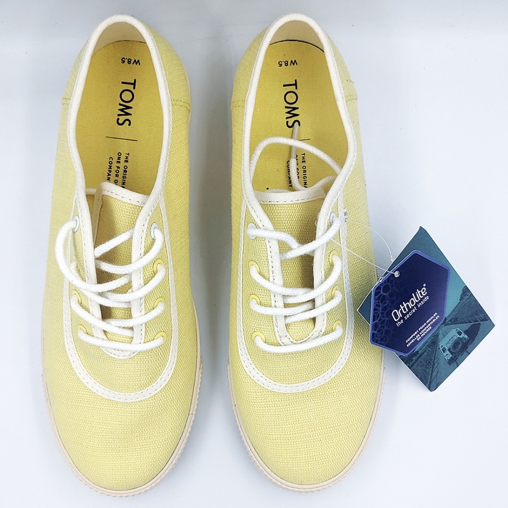 Toms Sunshine Heritage Canvas Carmel Sneakers - Picture 5 of 6